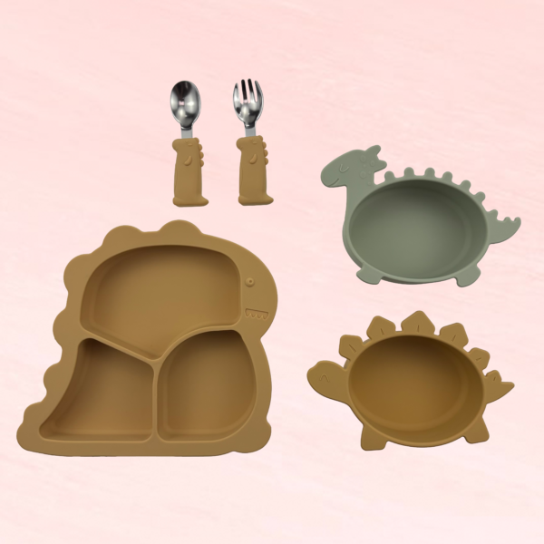 silicone manufacturer silicone baby bowls series 4