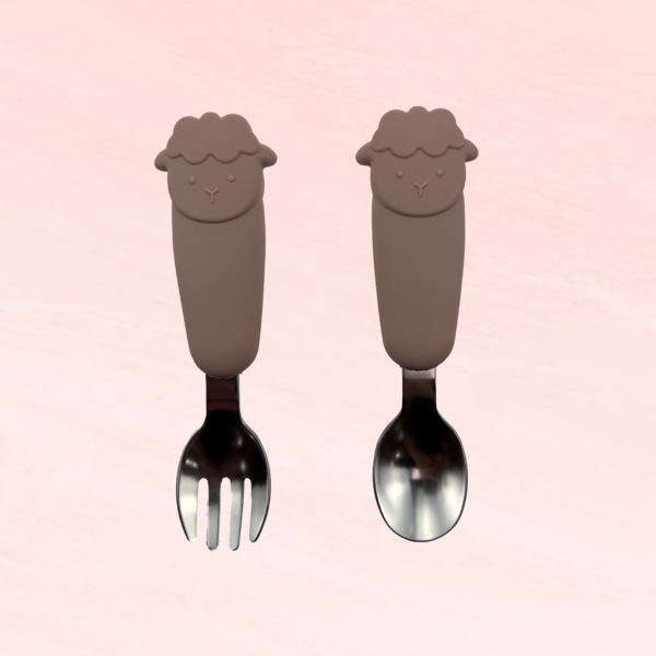 silicone manufacturer silicone baby forks and spoons series 2