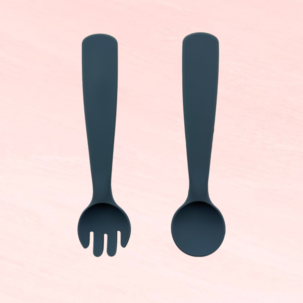 silicone manufacturer silicone baby forks and spoons series 4