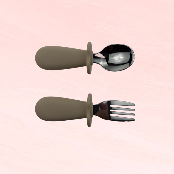 silicone manufacturer silicone baby forks and spoons series 6