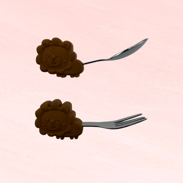 silicone manufacturer silicone baby forks and spoons series 8